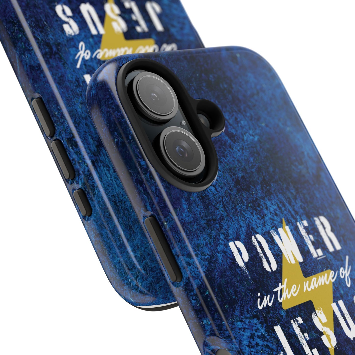 POWER IN THE NAME OF JESUS - Tough Phone Case (iPhone 16)