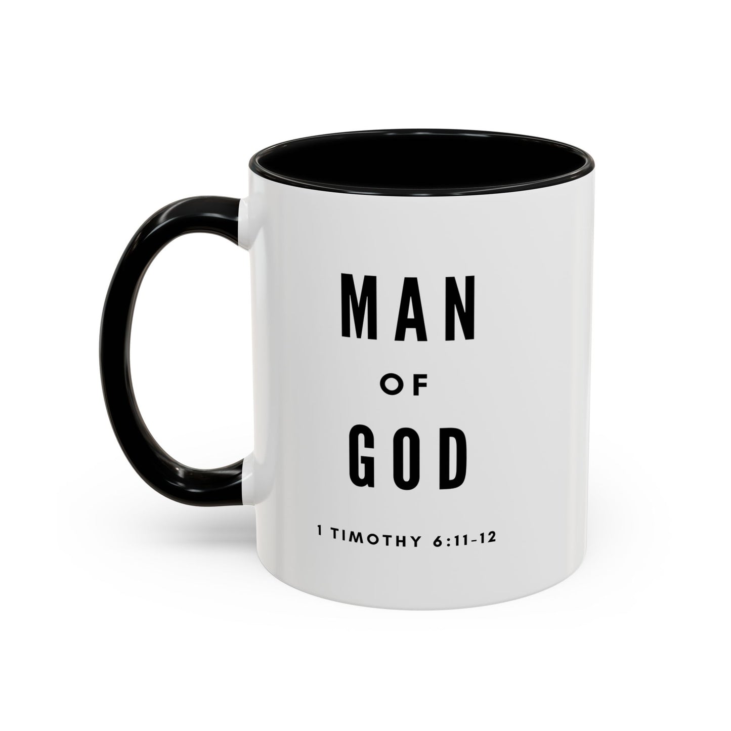 MAN OF GOD - Inspirational Ceramic Coffee Mug