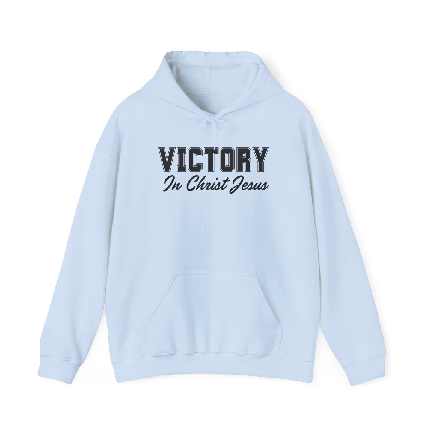 VICTORY IN CHRIST JESUS - Inspirational Hoodie  (6 colors)