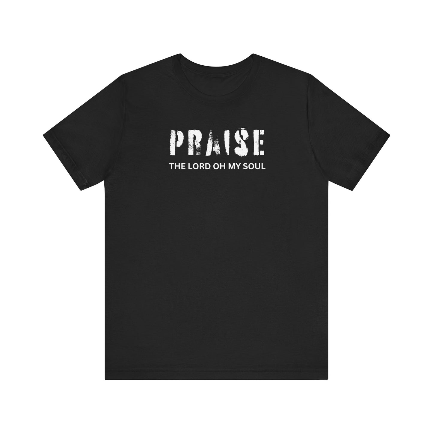 PRAISE THE LORD OH MY SOUL  - Unisex Jersey Short Sleeve Tee (4 colors)