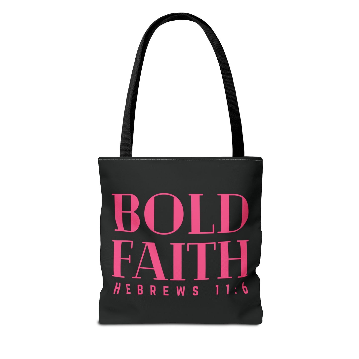 BOLD FAITH - Inspirational Tote Bag - Perfect for Everyday Use and Gifts