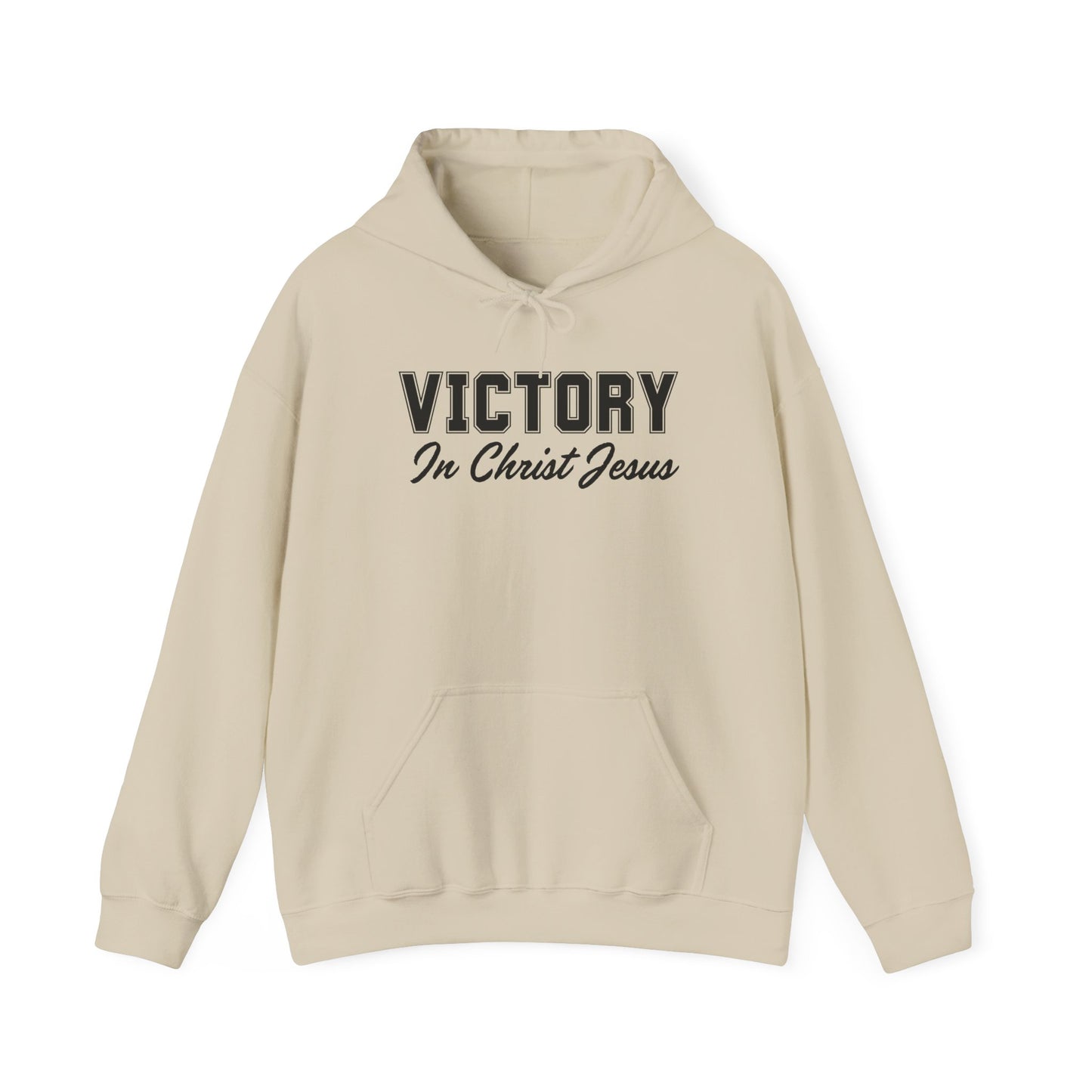 VICTORY IN CHRIST JESUS - Inspirational Hoodie  (6 colors)