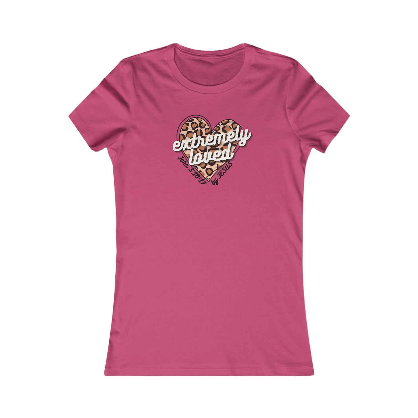 EXTREMELY LOVED - Women's Favorite Tee (SLIM FIT) (4 colors)