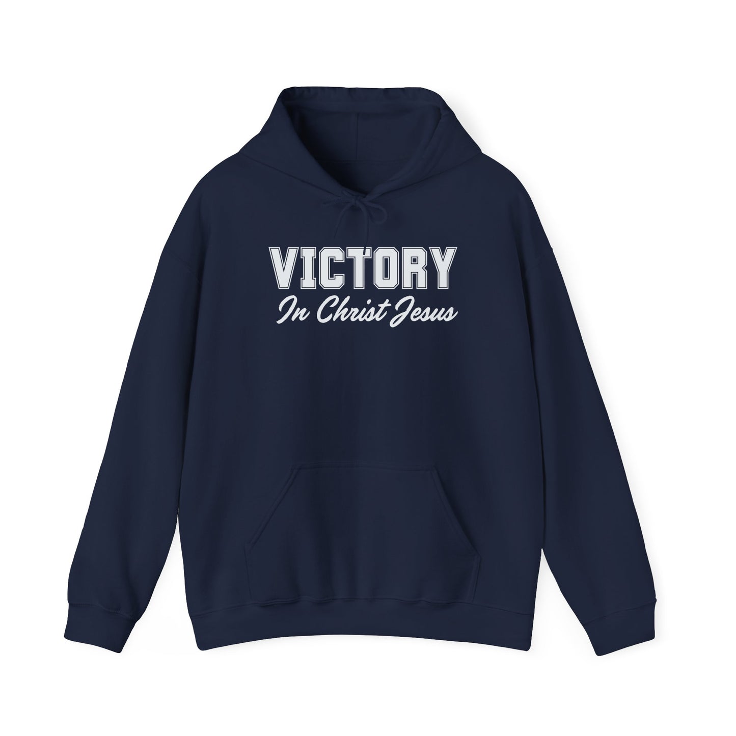 VICTORY IN CHRIST JESUS - Inspirational Hoodie  (6 colors)