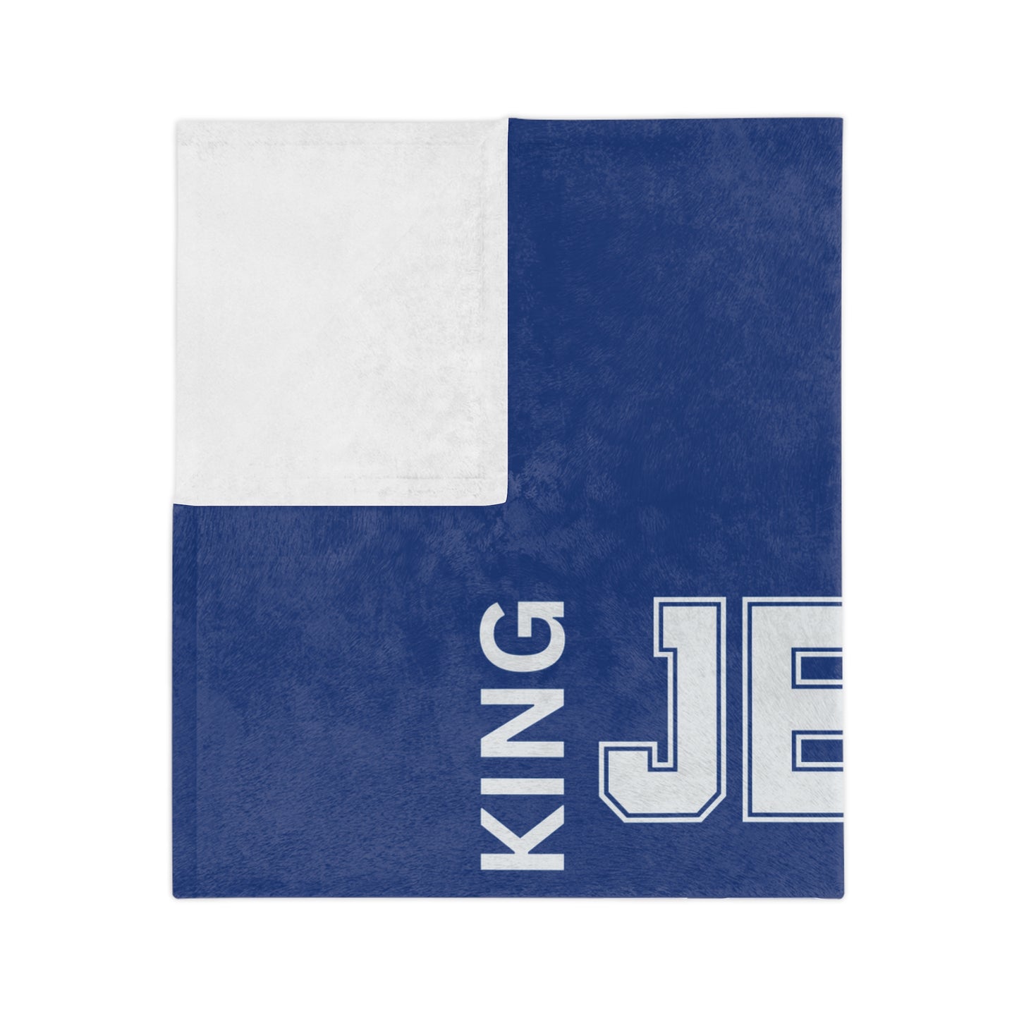 CHRIST IS KING, JESUS IS LORD - Inspirational Velveteen Microfiber Blanket (2 sizes)