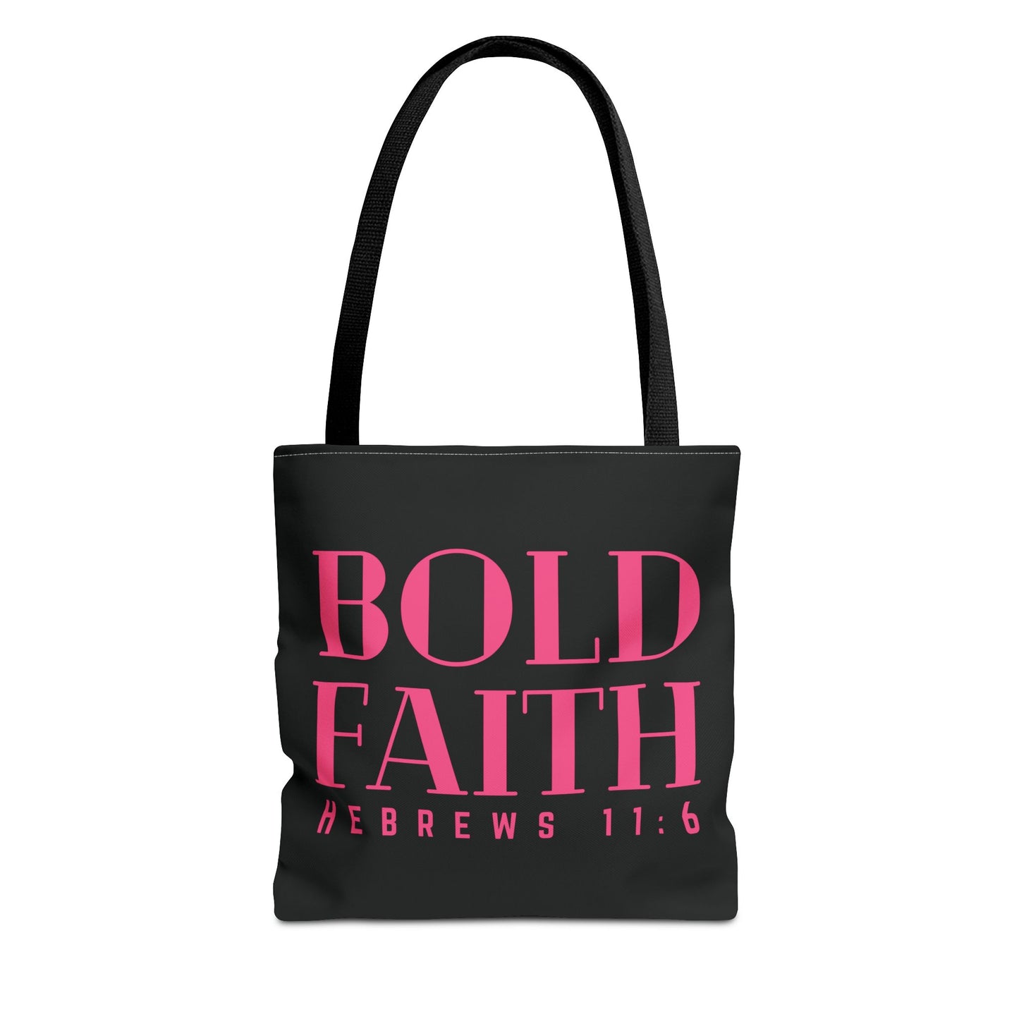 BOLD FAITH - Inspirational Tote Bag - Perfect for Everyday Use and Gifts