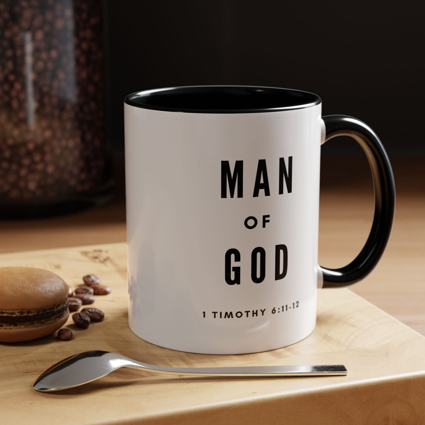 MAN OF GOD - Inspirational Ceramic Coffee Mug