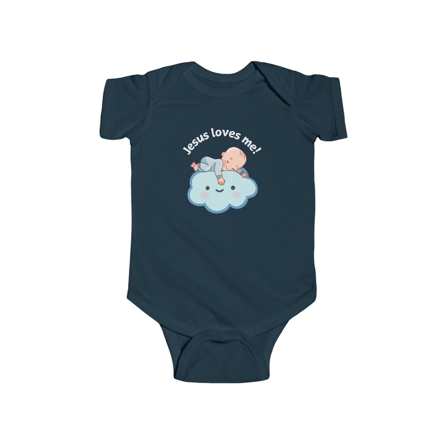 JESUS LOVES ME! - Baby Bodysuit - Boy (3 colors)