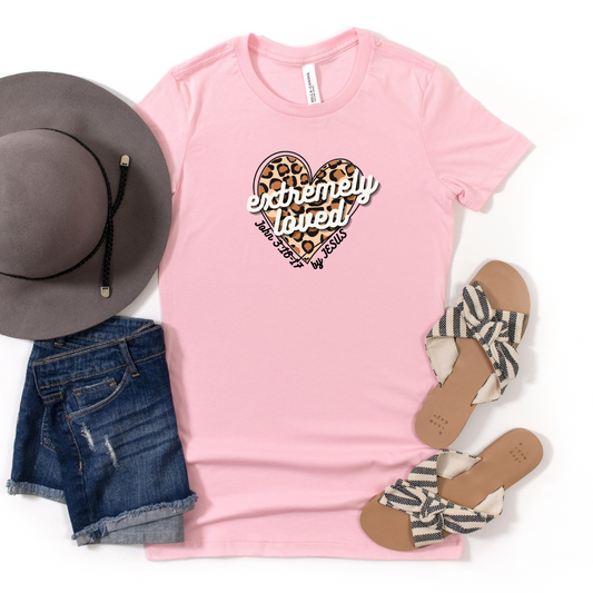 EXTREMELY LOVED - Women's Favorite Tee (SLIM FIT) (4 colors)